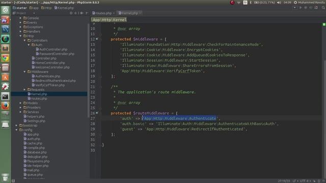 Laravel 5 backend ve frontend bootstrap 3 başlangıç full projesi Part 5 смотреть онлайн