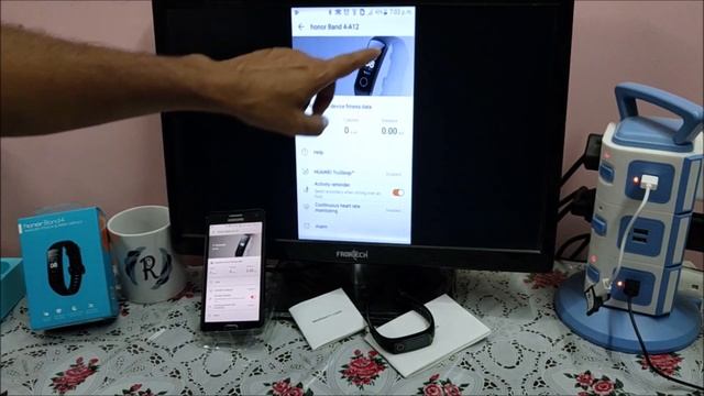 Huawei Honor Band 4 - Setup and feature review смотреть онлайн