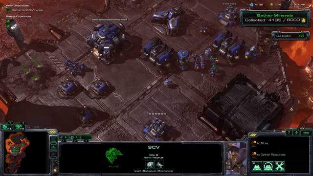 StarCraft II: Wings of Liberty - Mission 7 - The Devil's Playground смотреть онлайн