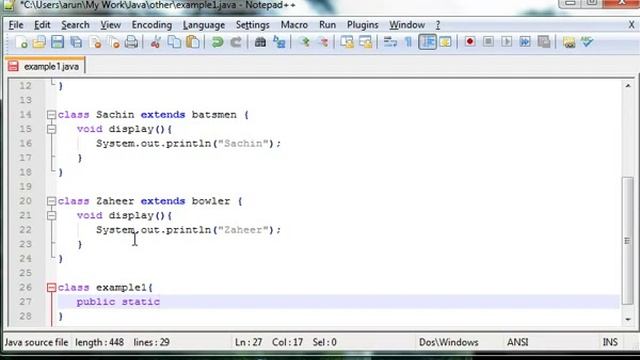 Learn Java in Hindi 37 Abstract Class and instanceof learning java смотреть онлайн