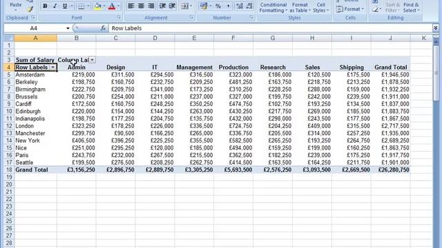 Excel Pivot Tables 2 смотреть онлайн