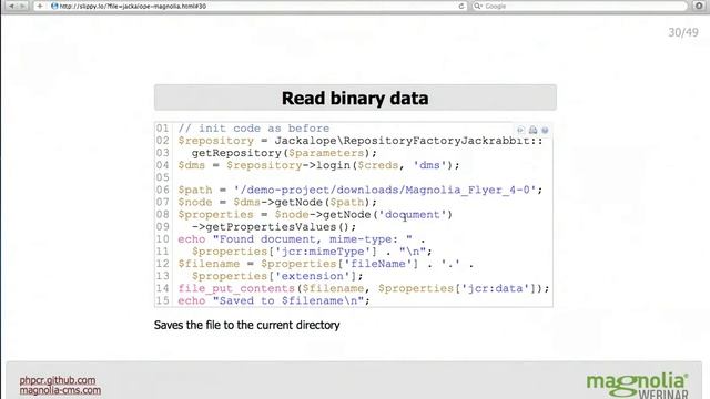 Webinar Connect PHP Applications with Magnolia CMS through PHPCR смотреть онлайн