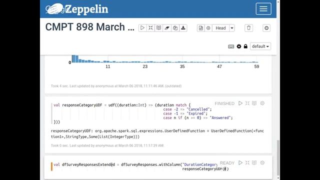 Simple Data Visualization and Joining Cassandra Tables in Spark within Zeppelin смотреть онлайн