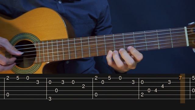 Kung Fu Panda - Oogway Ascends (Simple Guitar Tab) смотреть онлайн