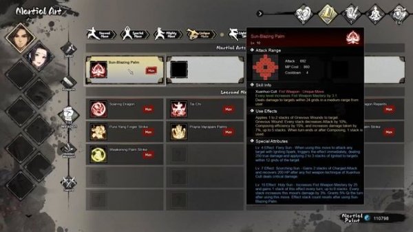 Wandering Sword All Legendary Ultimate WEAPON Skill Attack Ability (RED TIER UNIQUE SKILL)