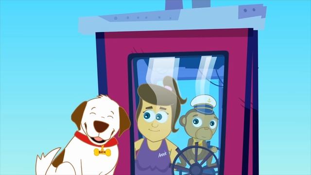 The Adventures of Annie and Ben | The Mummy's Mystery Treasure | Kids Cartoon Show смотреть онлайн