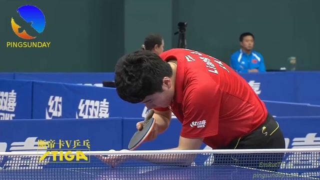 Xu Xin third ball attack skill смотреть онлайн