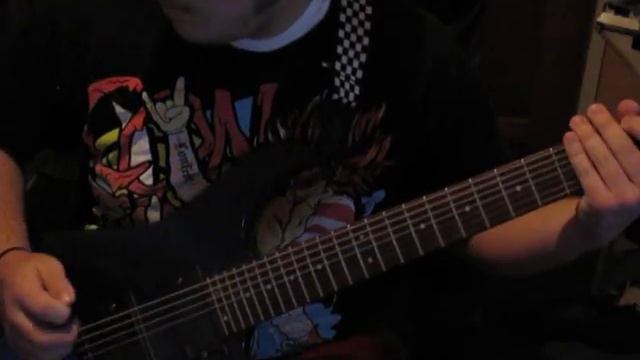 Renob, Nevada - Attack Attack guitar cover смотреть онлайн
