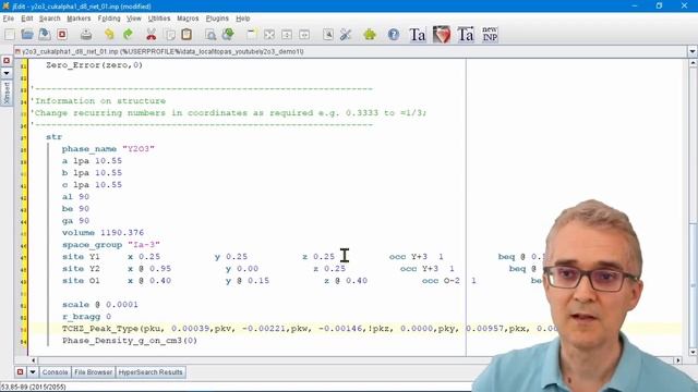 Using jEdit with TOPAS смотреть онлайн