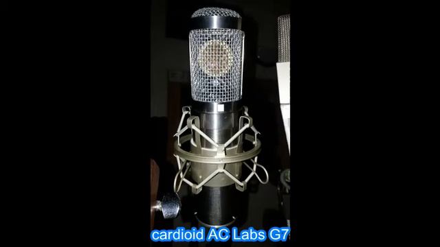 AC Labs G7 vs AKG C12A mic A/B test смотреть онлайн
