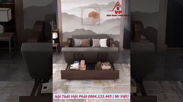Sofa Giường Giường Sắt Tay Gỗ Có Hộc Tủ Cao Cấp – Mã SG162 смотреть онлайн