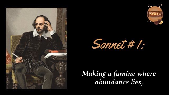 Shakespeare Sonnet 1: When Desire Meets Temporality смотреть онлайн