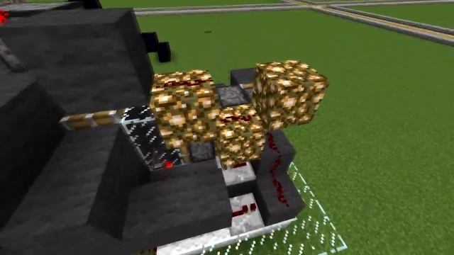 Minecraft Механизм №1 - Дверь с невидимыми поршнями смотреть онлайн