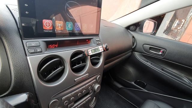 Mazda 6 gg дополнительная помпа на радиатор печки. Плохо греит печка хх оборотах. смотреть онлайн