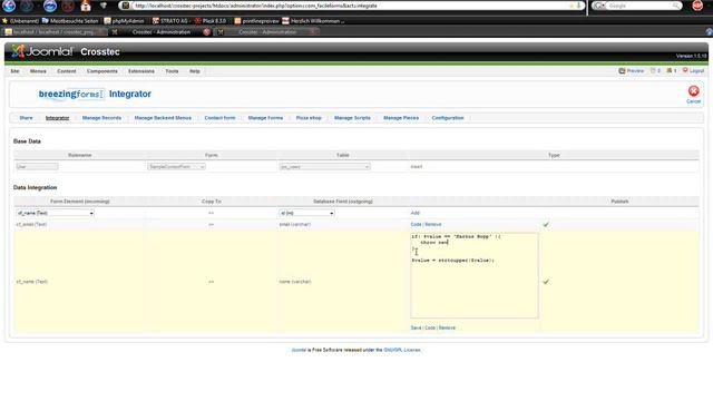 BreezingForms Integrator Tutorial смотреть онлайн