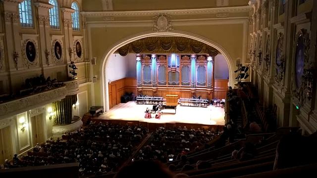 Большой зал консерватории им. Чайковского смотреть онлайн