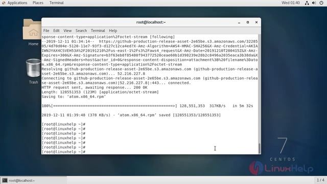 How to Install Atom Text Editor on Centos 7.6 смотреть онлайн