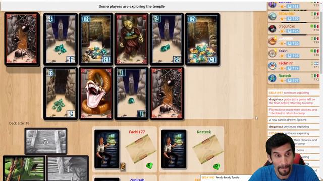 [Eng/Esp] Board Games BGA with chat / Jugando con el chat смотреть онлайн