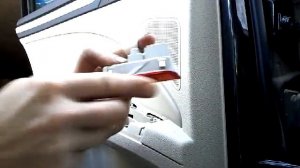 Как снять обшивку карту задней двери SKODA SUPERB(2011)demontaz boczka drzwi tyl/door panel removal