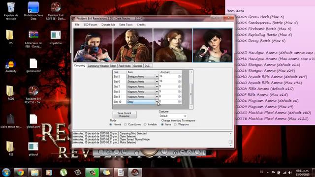 (PS3) RESIDENT EVIL REVELATIONS 2 HACK EN MODO CAMPAÑA SAVE EDITOR 1 0 0 4 смотреть онлайн