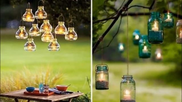 Как сделать своими руками светильник из стеклянной банки Поделки своими руками смотреть онлайн