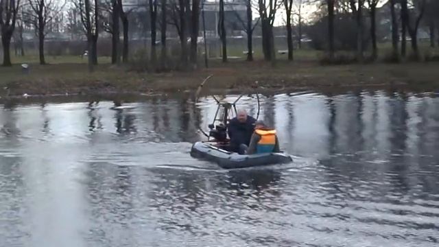 испытание Аэрофишер, парк Авиаторов, Спб (апрель, 2013) смотреть онлайн