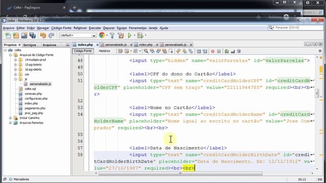 Integrar PHP com PagSeguro #15 - Finalizar a compra com cartão de crédito, boleto ou débito online смотреть онлайн