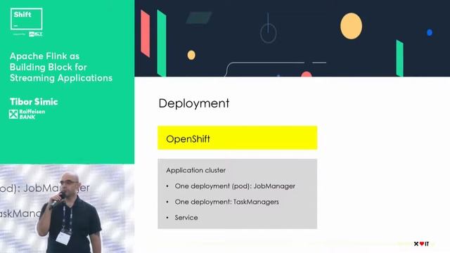 Apache Flink as Building Block for Streaming Applications - Tibor Simić (RBA) смотреть онлайн