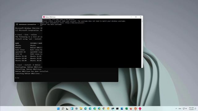 Windows 11: Install WSL and run Linux GUI apps смотреть онлайн