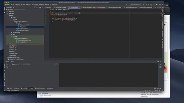 Apache commons lang 3 String Util class features смотреть онлайн