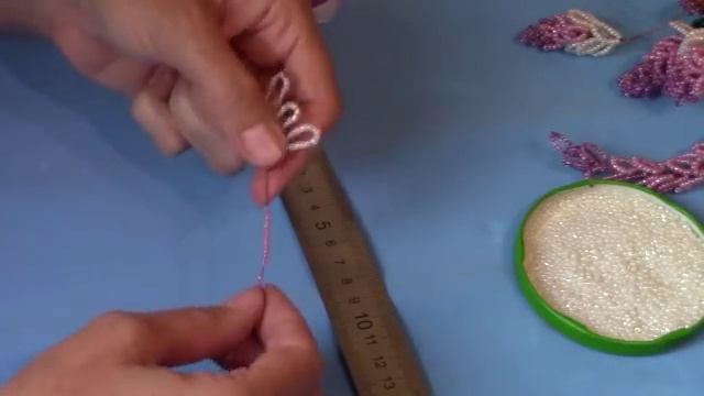 Мастер - класс. Глициния из бисера. смотреть онлайн