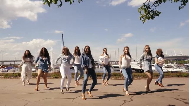 "Just Fine" - Mary J. Blige | Marina Bagrova choreography | waacking dance смотреть онлайн