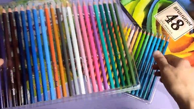 Набор цветных карандашей с AliExpress смотреть онлайн