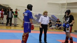 Кикбоксинг киклайт, Финал Кубка Мира WCD2015 Роман Бут & Гарик Оганесян (старшие кадеты, абс.)