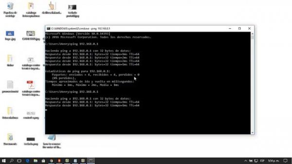 🔴 Como Hacer PING y PING SOSTENIDO o infinito a una IP en Windows [2024]