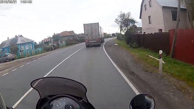 Honda Transalp 650 Дорога на работу