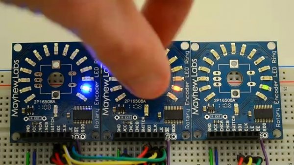 Rotary Encoder LED Ring Overview