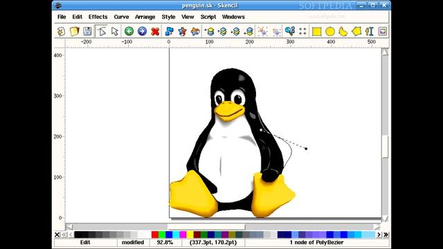 Skencil Everything Just