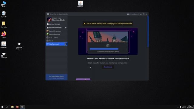 How To Play Curseforge Modpacks On Sklauncher (outdated)