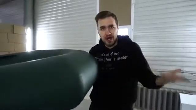 надуваем лодку гелием