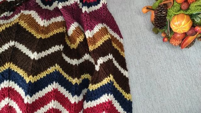 Плед из остатков пряжи. Мексиканский плед. СП Вещь с особой географией с @user-fx3pu2kj9r смотреть онлайн