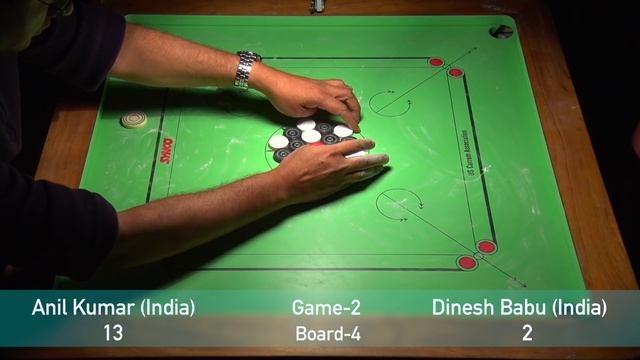 US OPEN CARROM GRAND SLAM 2016: Singles Finals - Game2 смотреть онлайн