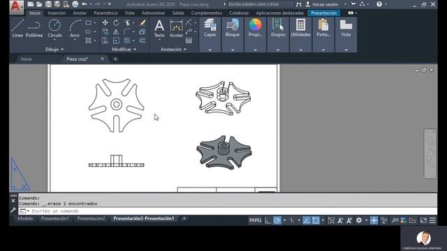 Vistas de modelo - Acotado - Plantilla A3 - Formato PDF - AutoCAD смотреть онлайн