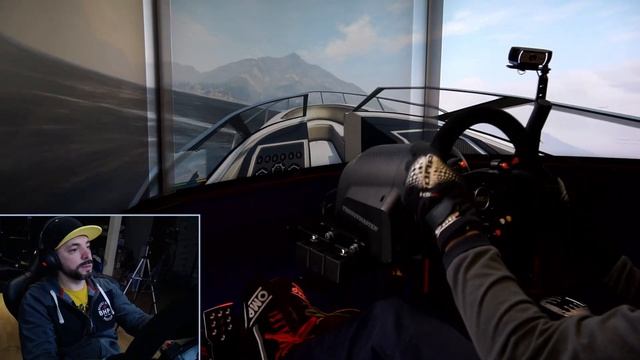 GTA5 на подвижной платформе 4dof