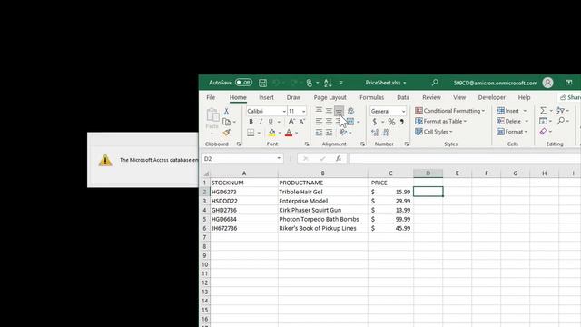 Import New and Changed Records in Microsoft Access. Update Pricing from Vendor Excel Spreadsheet смотреть онлайн