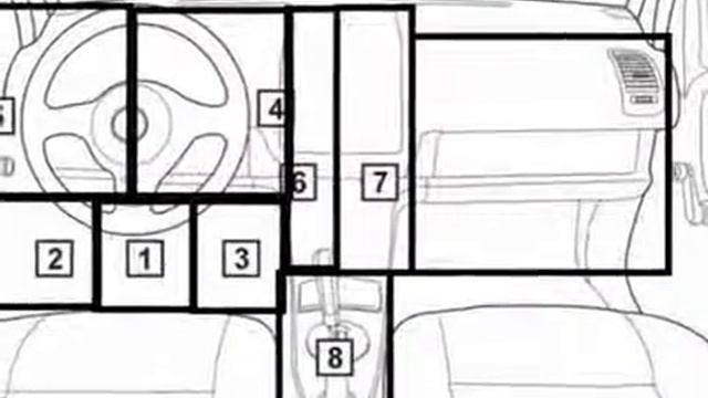 Renault Megane 1999 03 2002 05 Diagnostic Obd Port Connector Socket Location Obd2 Dlc Data Link 13 смотреть онлайн
