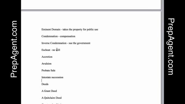 Know your Keywords for the Real Estate Exam! смотреть онлайн
