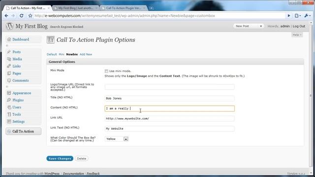 Call To Action Wordpress Plugin Version 2.0 Features смотреть онлайн