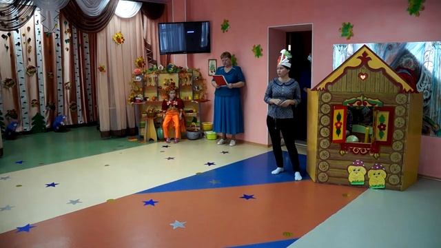 Осенний утренник в подготовительной группе. Кафе "Осенняя полянка" смотреть онлайн
