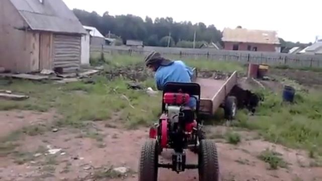 Обзор самодельного трактора2017 смотреть онлайн